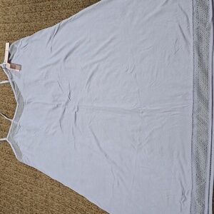 NWT-Victoria's Secret Light Purple Chemise with Lace Accents